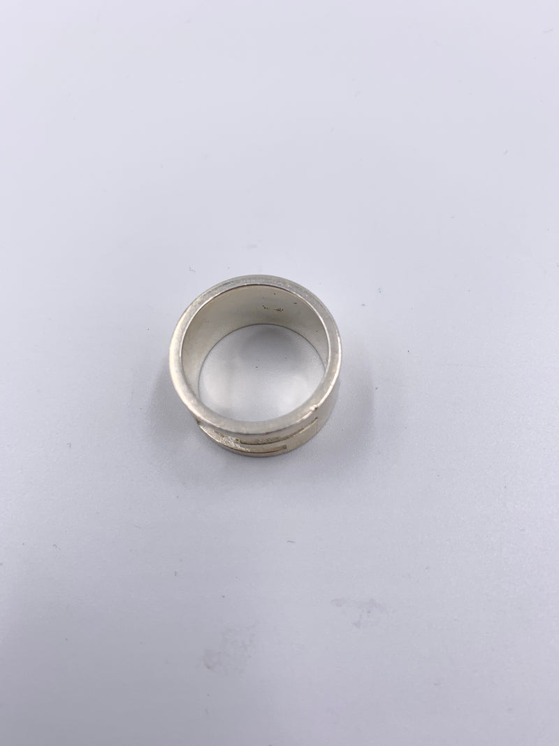 Gucci 925 Silver Ring Size 7 1/4 (7.25)