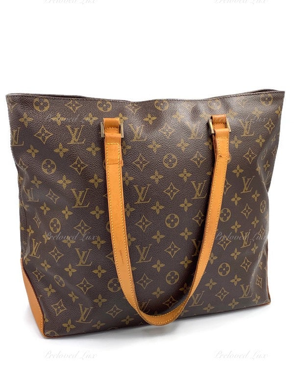 What Goes Around Comes Around Louis Vuitton Monogram Cabas Mezzo