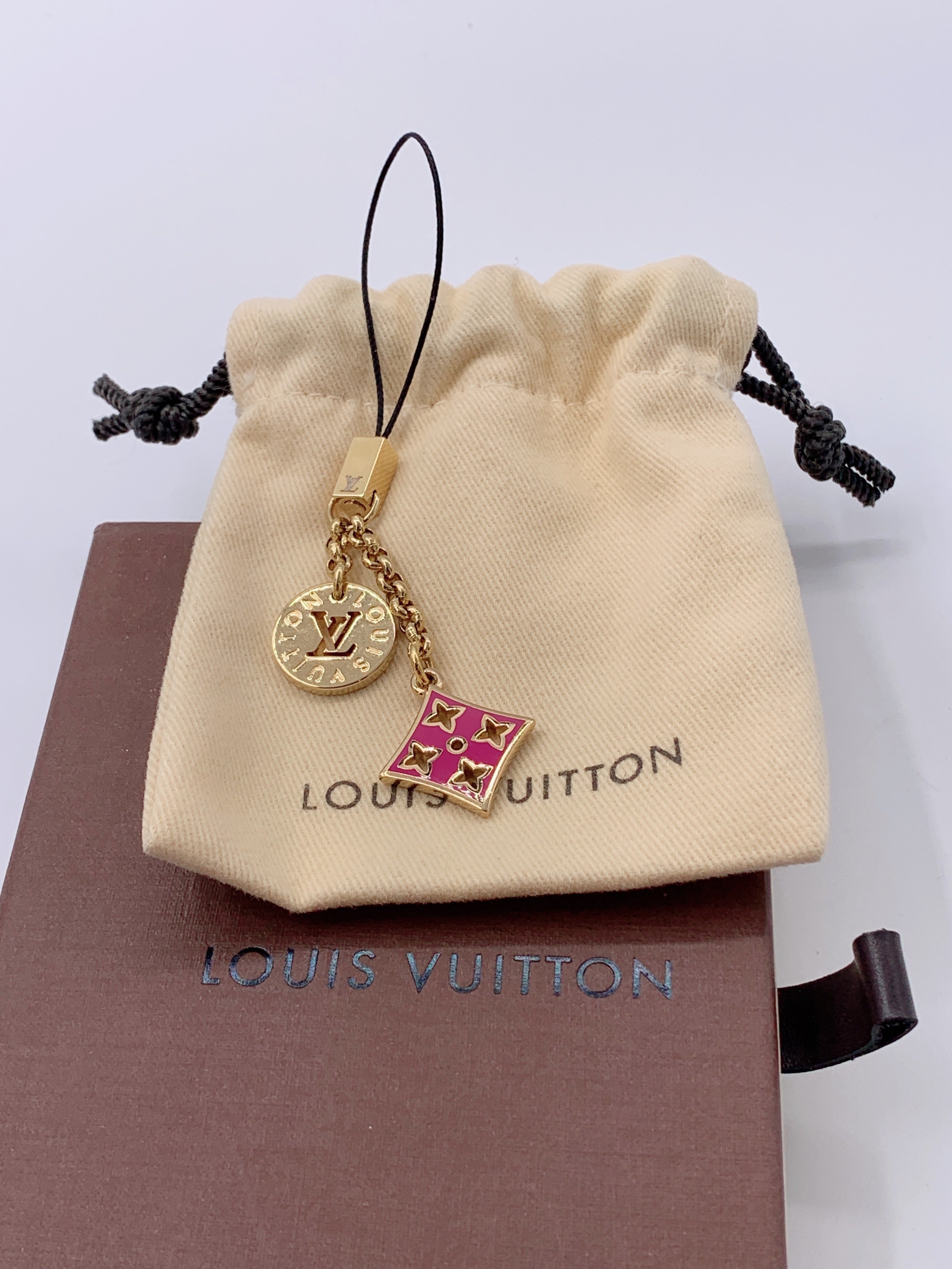 SOLD-LOUIS VUITTON phone Strap/bag charm – Preloved Lux
