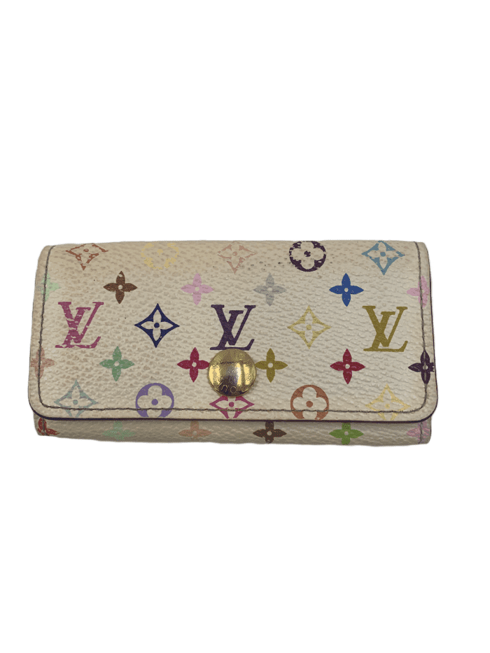 Louis Vuitton Multicolor White Long Wallet - Preowned Luxury - Preloved Lux Canada