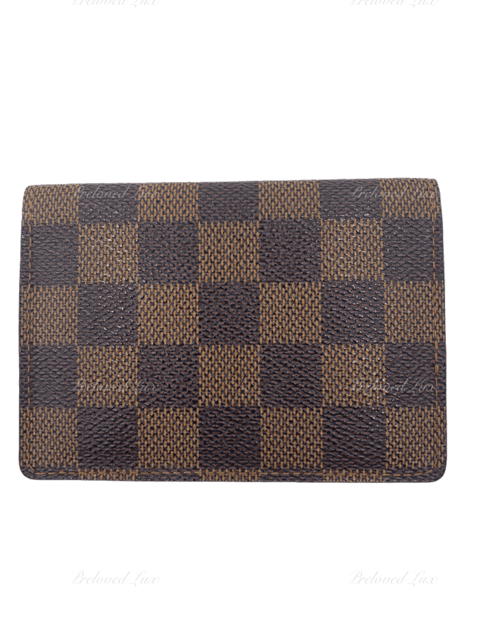 LOUIS VUITTON Monogram Canvas Bifold Card Case ID Pass Case Card