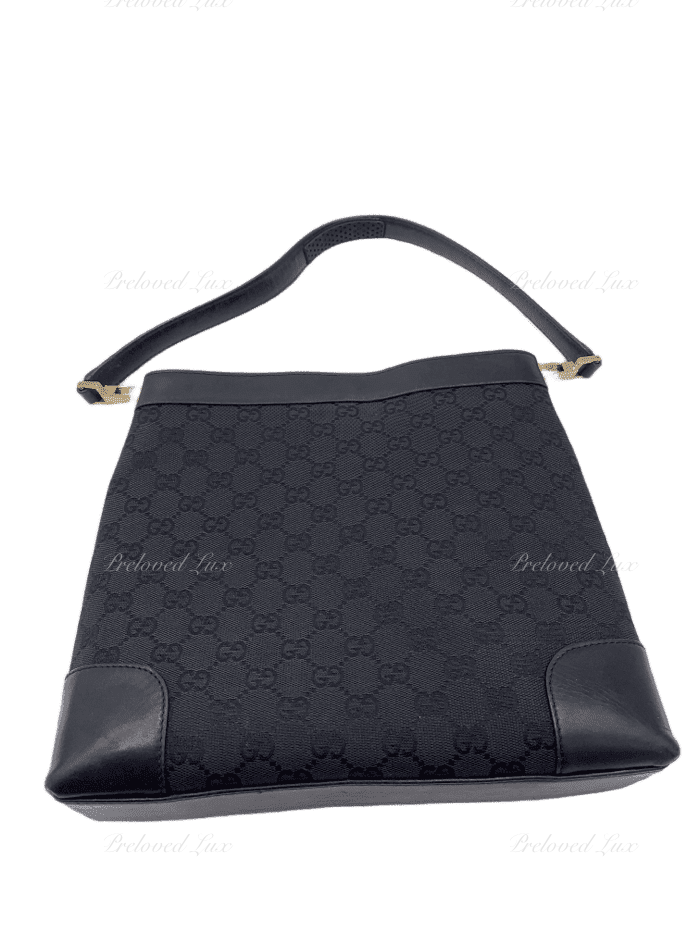 Vintage gucci monogram shoulder bag sale