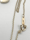 Sold-Tiffany & Co 925 Silver Return to Tiffany Heart Lock with Necklace