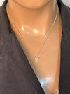 Sold-Tiffany & Co 925 Silver Return to Tiffany Heart Lock with Necklace