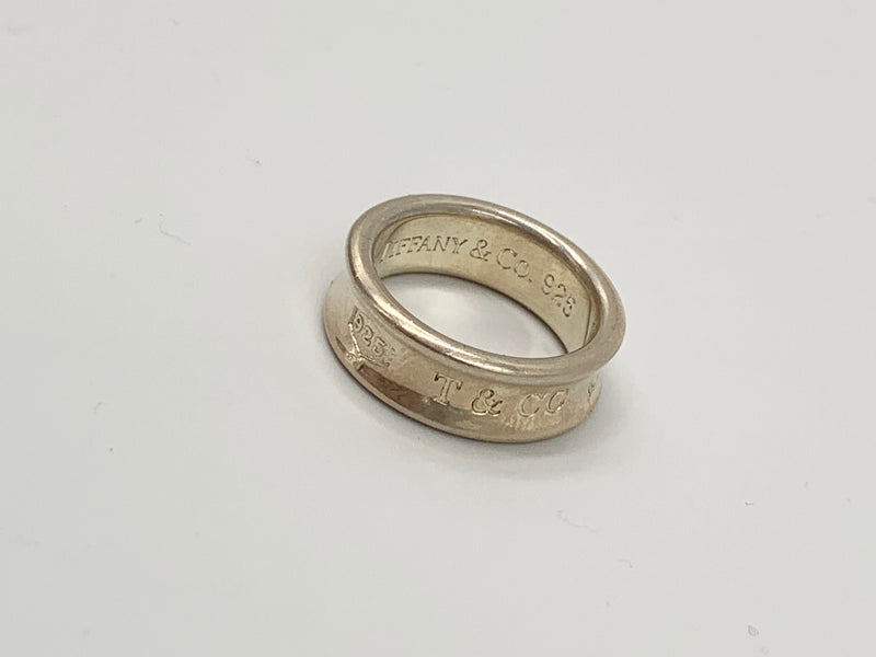 Tiffany & Co 925 Silver 1837 Ring Size 6