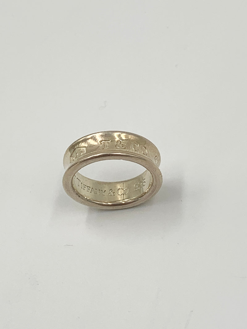Tiffany & Co 925 Silver 1837 Ring Size 6