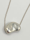 Tiffany & Co Elsa Peretti 925 Silver 18mm Large Bean Necklace