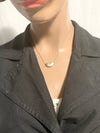 Tiffany & Co Elsa Peretti 925 Silver 18mm Large Bean Necklace