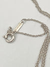Tiffany & Co 925 Silver Heart Lock Necklace
