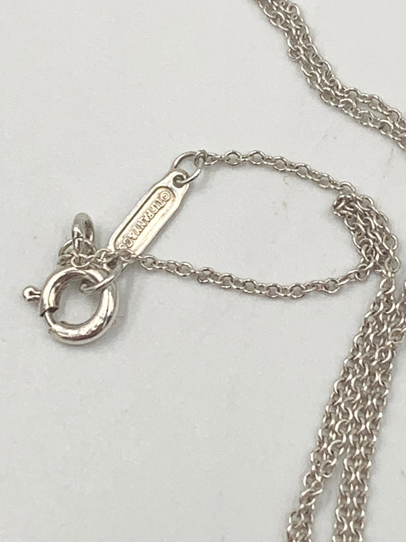 Tiffany & Co 925 Silver Heart Lock Necklace