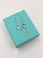 Tiffany & Co 925 Silver Heart Lock Necklace