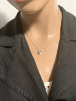 Tiffany & Co 925 Silver Heart Lock Necklace