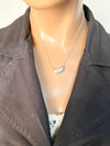 Tiffany & Co Elsa Peretti 925 Silver 18mm Large Bean Necklace
