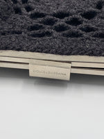 DOLCE & GABANNA Vintage Wool Evening Shoulder Clutch