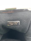 DOLCE & GABANNA Vintage Wool Evening Shoulder Clutch