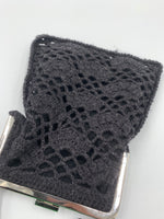 DOLCE & GABANNA Vintage Wool Evening Shoulder Clutch