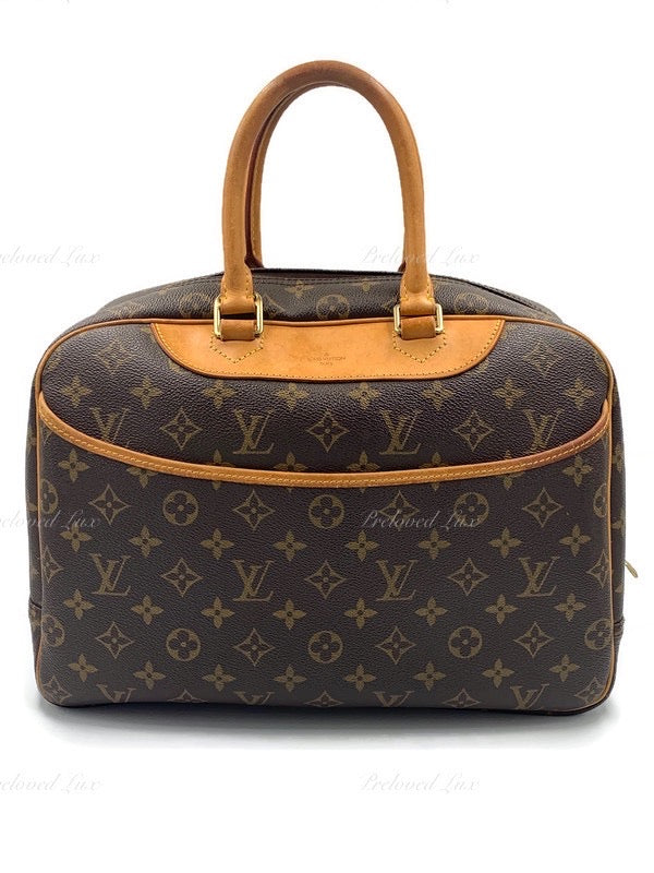 LOUIS VUITTON Monogram Deauville Large Travel Bag