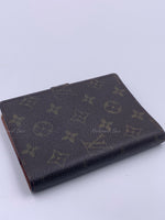 LOUIS VUITTON Monogram Canvas Small Ring Agenda PM