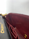 CHANEL Vintage Lambskin Small Full Flap Bag black/gold hardware