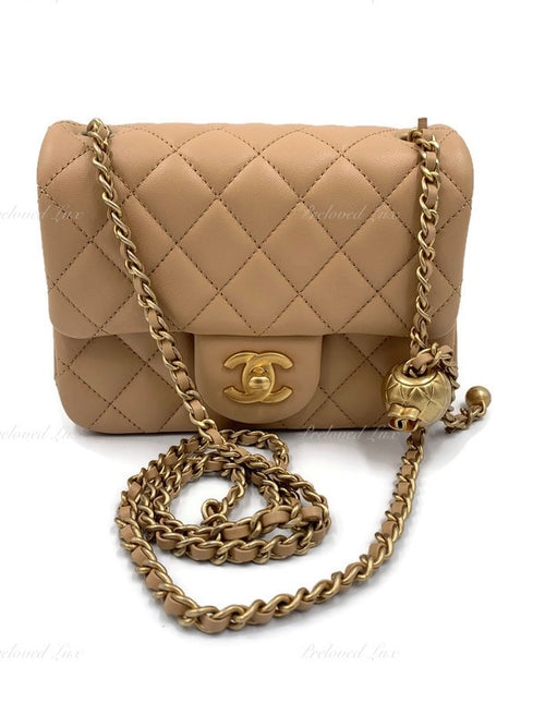 Preloved Chanel Luxe Accordion Flap Shoulder Bag (Silver) Flap Bag GKT9V42  042722