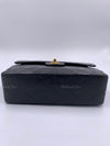 Sold-CHANEL Classic Lambskin Double Flap Medium Square Bag Black / Gold Hardware