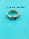 Tiffany & Co 925 Silver Atlas Medium Ring Size 6