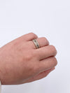 Tiffany & Co 925 Silver Atlas Medium Ring Size 6