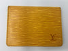 Sold-IG FREE GIVEAWAY- LOUIS VUITTON Epi Pass/Card Case yellow M63209