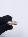Sold-Tiffany & Co 925 Silver 1837 Narrow Ring Size 6