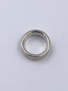 Sold-Tiffany & Co 925 Silver 1837 Medium Ring Size 5.75