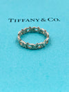 Sold-Tiffany & Co 925 Silver Paloma Picasso Loving Heart Vintage Band Narrow Ring Size 6.25 (6 1/4)