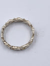 Sold-Tiffany & Co 925 Silver Paloma Picasso Loving Heart Vintage Band Narrow Ring Size 6.25 (6 1/4)