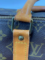 Sold-LOUIS VUITTON Monogram Keepall 50 Travel Bag