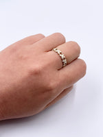 Sold-Tiffany & Co 925 Silver Paloma Picasso Loving Heart Vintage Band Narrow Ring Size 6.25 (6 1/4)