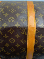 Sold-LOUIS VUITTON Monogram Keepall 50 Travel Bag