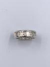 Sold-Tiffany & Co 925 Silver Atlas Medium Ring Size 6