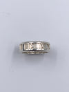 Tiffany & Co 925 Silver Atlas Medium Ring Size 6