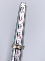 Sold-Tiffany & Co 925 Silver Atlas Medium Ring Size 6