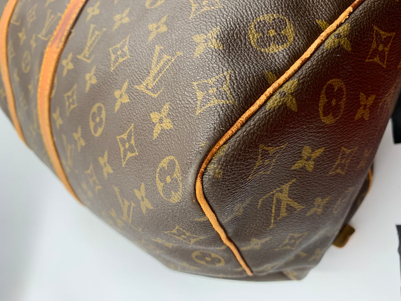 Sold-LOUIS VUITTON Monogram Keepall 50 Travel Bag (2)