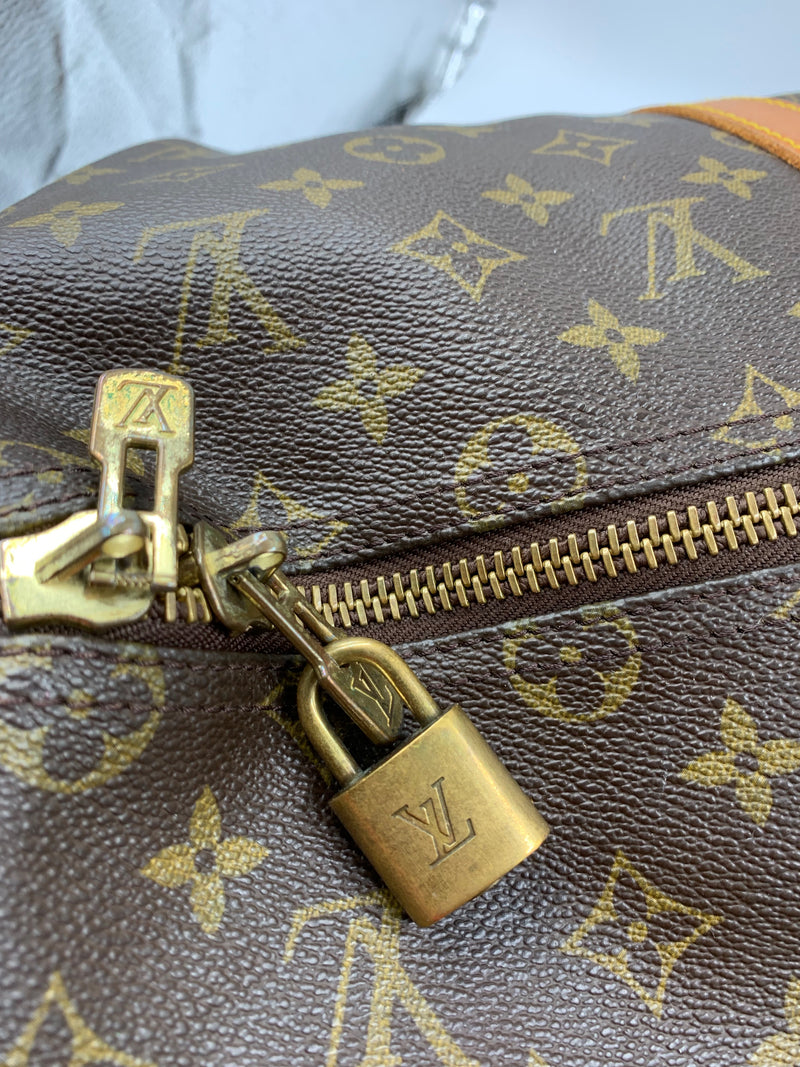 Sold-LOUIS VUITTON Monogram Keepall 50 Travel Bag (2)