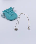Sold-Tiffany & Co Elsa Peretti Silver 925 Bean Necklace