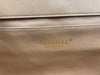 Sold-CHANEL Classic Quilted Flap Beige Lambskin Shoulder Bag/Clutch