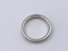 Sold-Tiffany & Co 925 Silver 1837 Narrow Ring Size 8.75