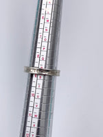 Sold-Tiffany & Co 925 Silver 1837 Narrow Ring Size 8.75