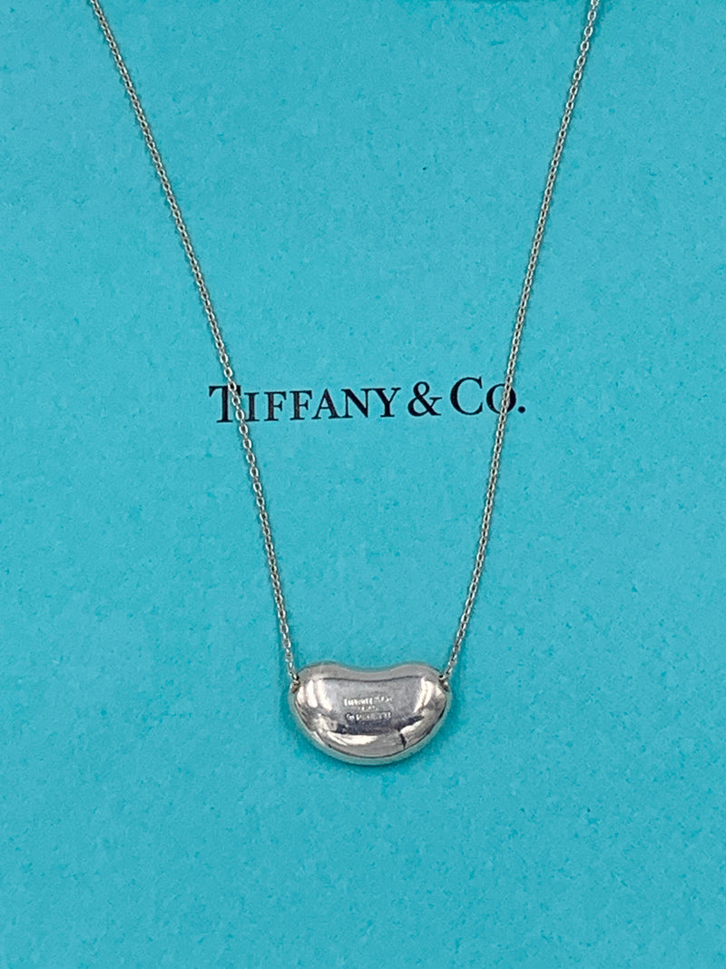 Sold-Tiffany & Co Elsa Peretti Large Bean Necklace