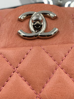 CHANEL CC Flap Bag - Dark Pink (Salmon Pink) SHW