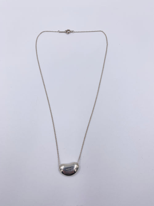 Sold-Tiffany & Co Elsa Peretti Large Bean Necklace