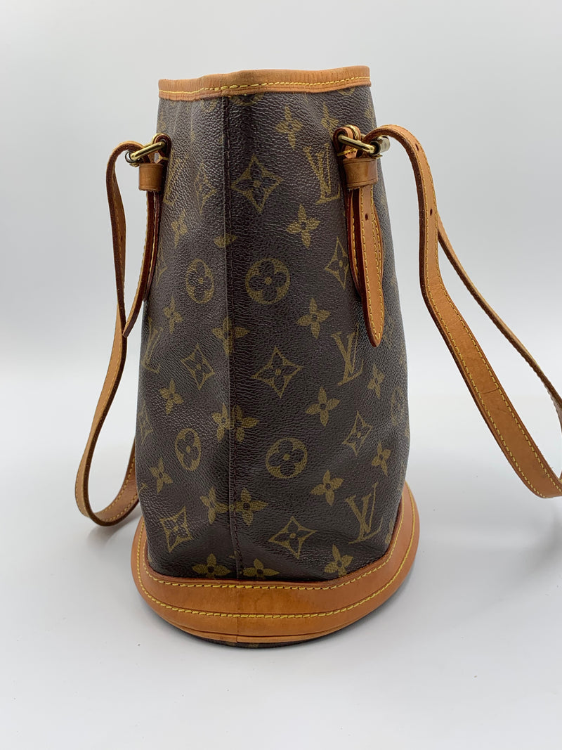 Sold-LOUIS VUITTON Monogram Bucket PM (no pouch)