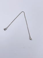 Sold-Tiffany & Co 925 Silver Elsa Peretti Tear drop Pendant Necklace
