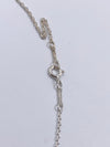 Tiffany & Co 925 Silver Elsa Peretti Triple Open Heart Necklace